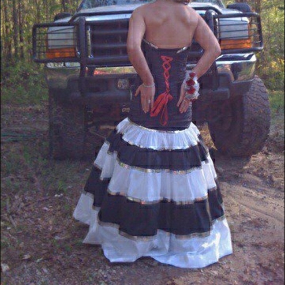Custom pageant prom dress gown